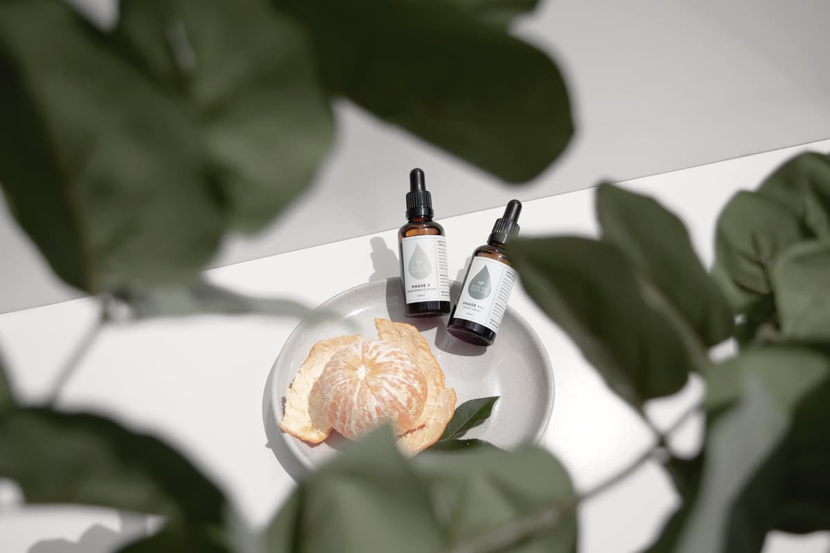 Slim By Nature Drop Programs — detox drops with mandarin and natural foliage